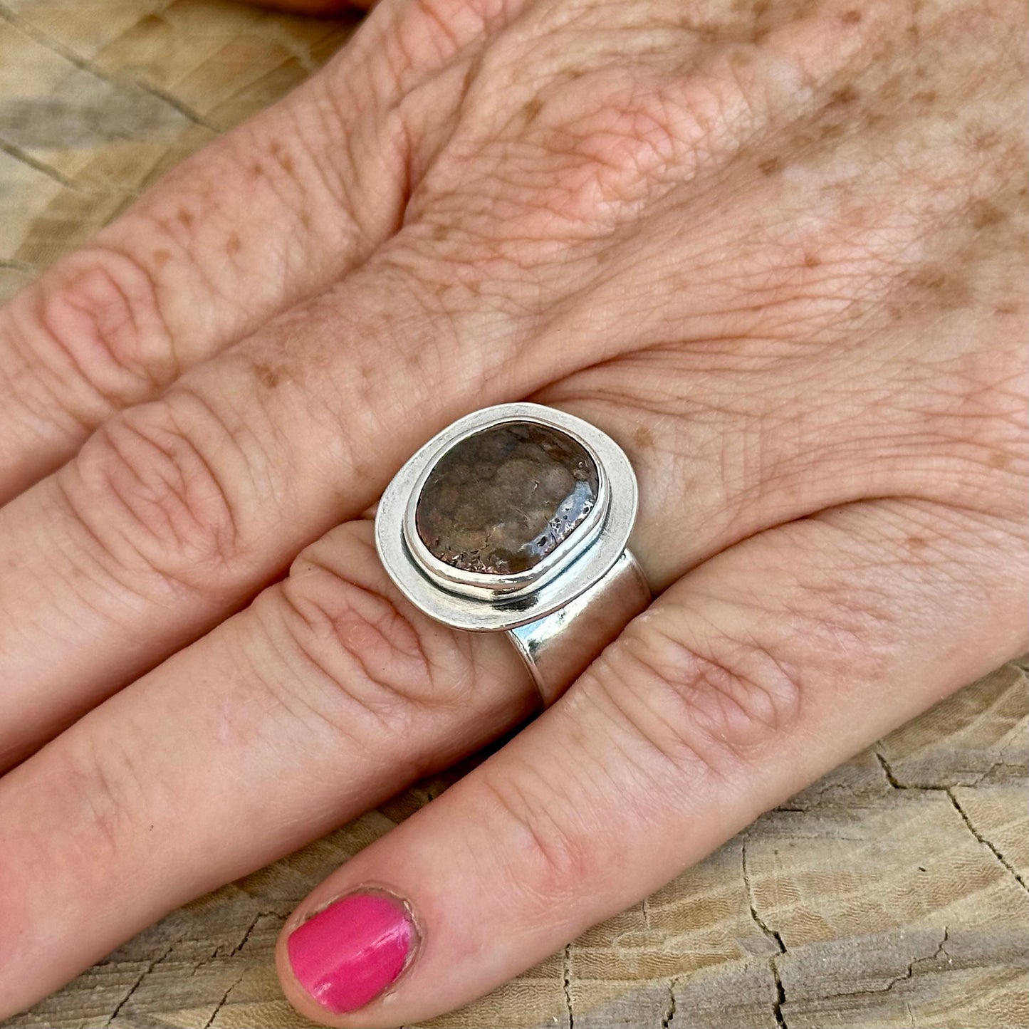 Copper Fern RIng