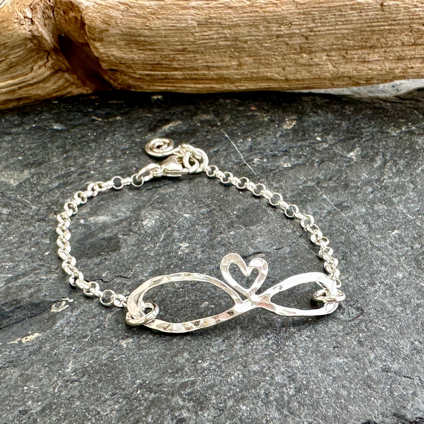 Infinity Heart Bracelet