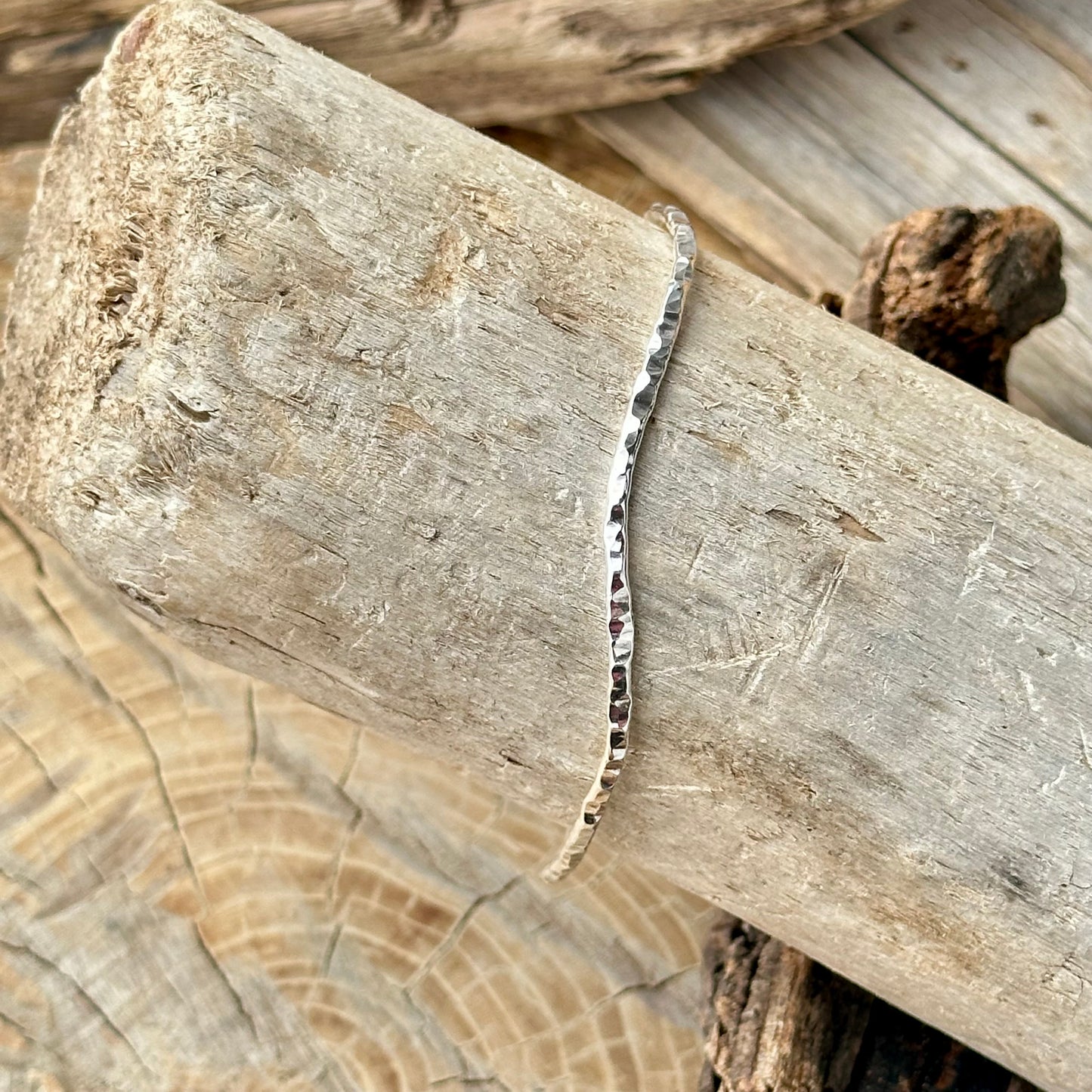 Wavy Bangle Bracelet Set