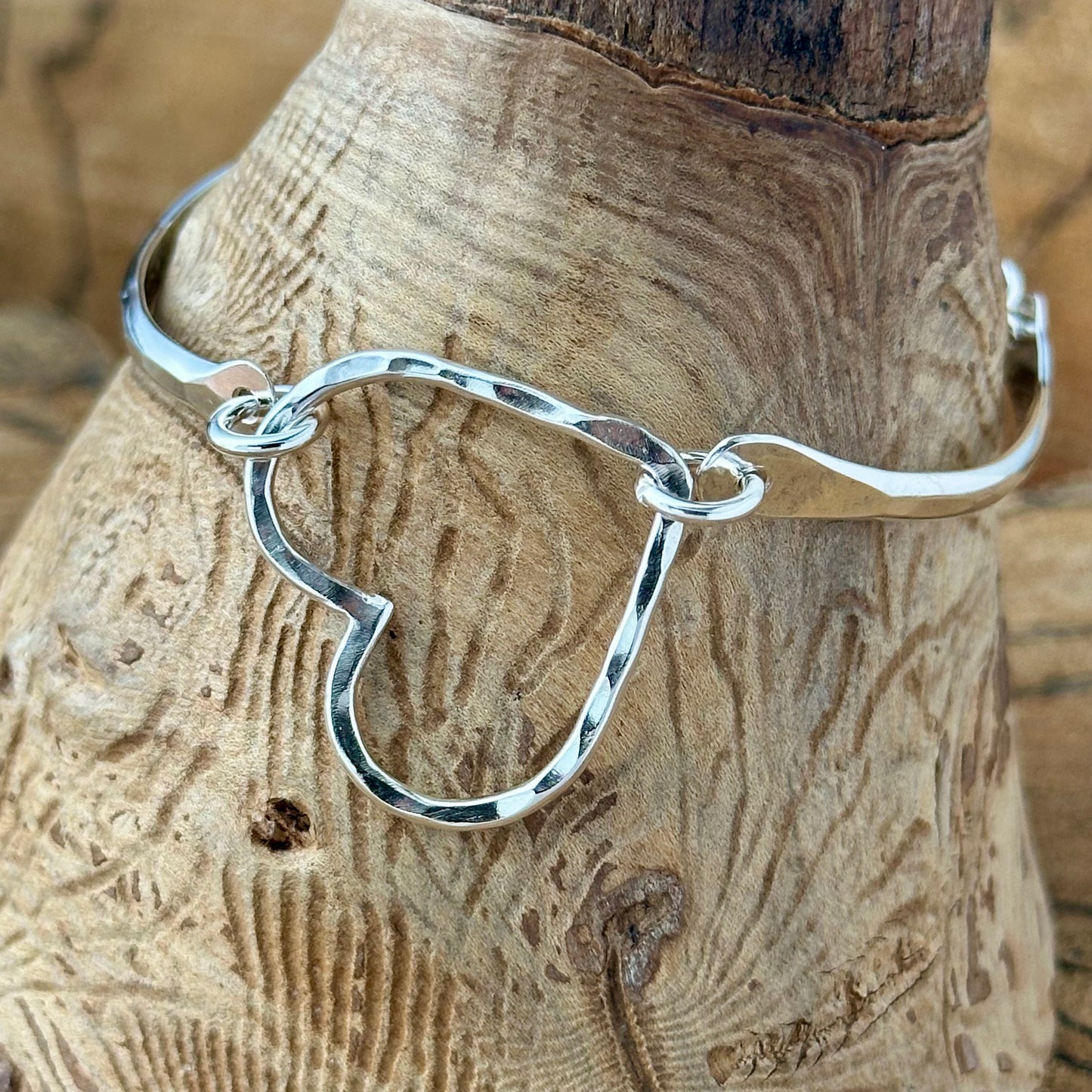 Floating Heart Bracelet