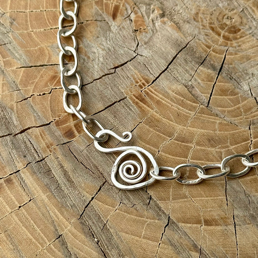 Handcrafted Silver Necklace