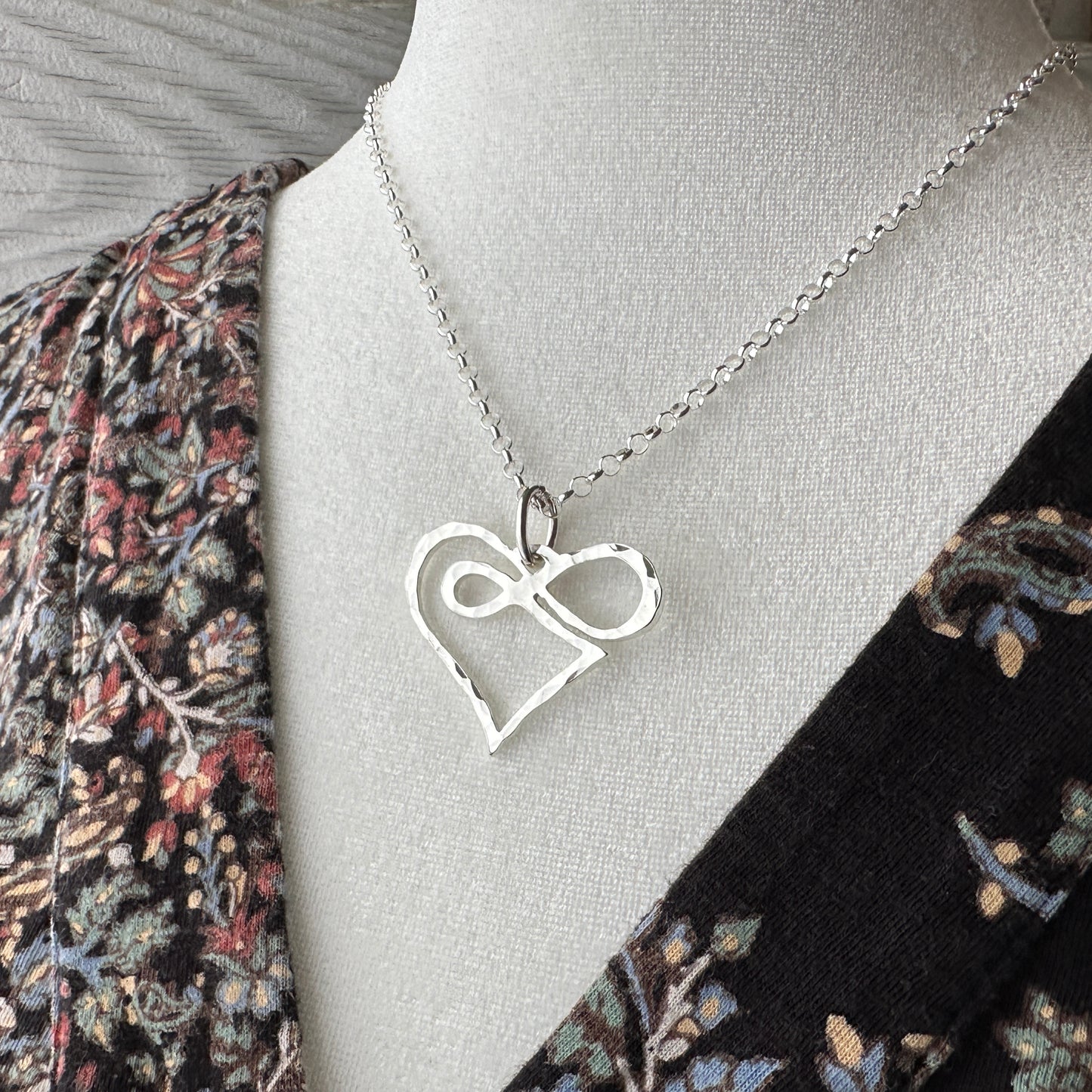 Infinity Heart Necklace