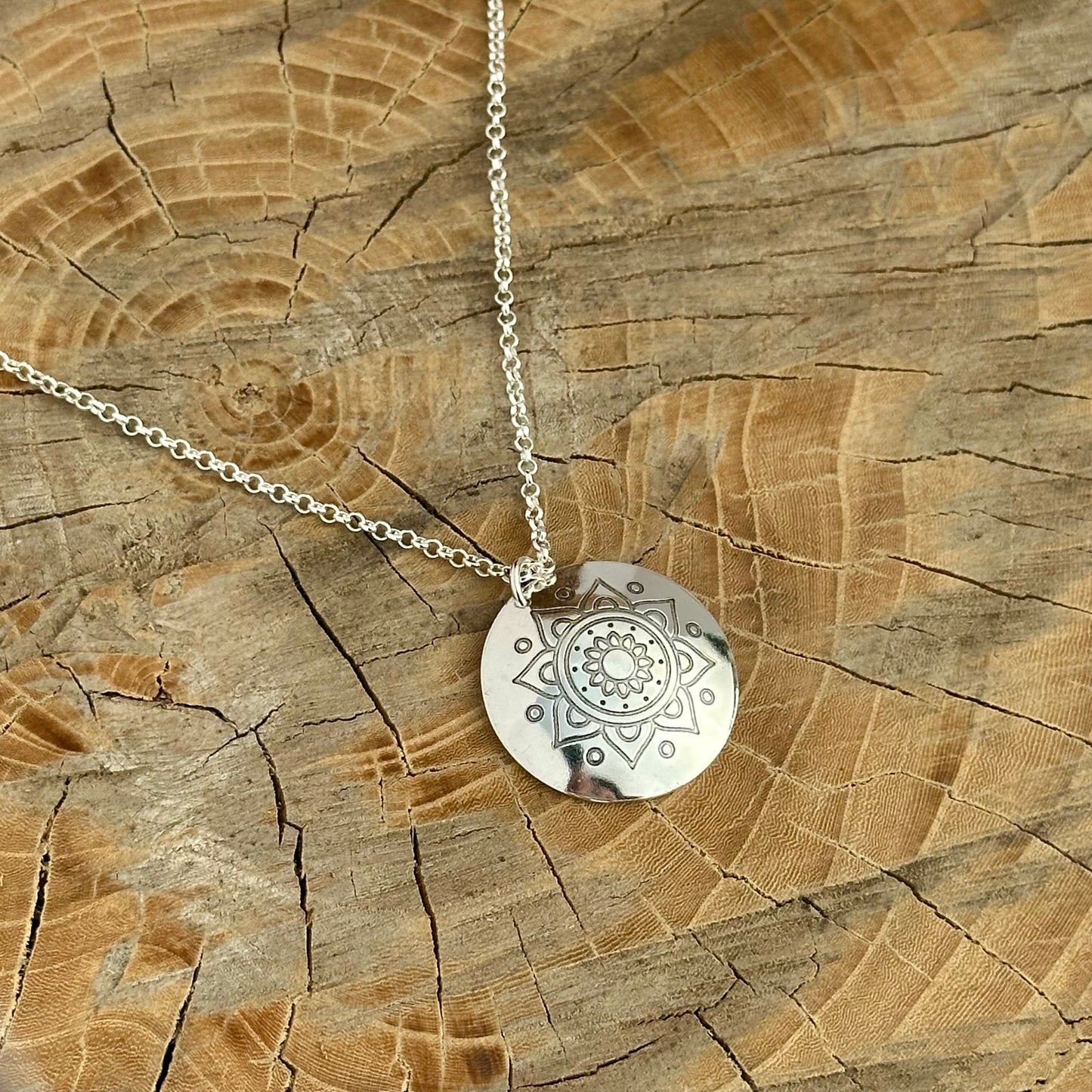 Peace to You Mandala Necklace
