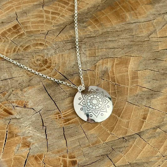 Peace to You Mandala Necklace