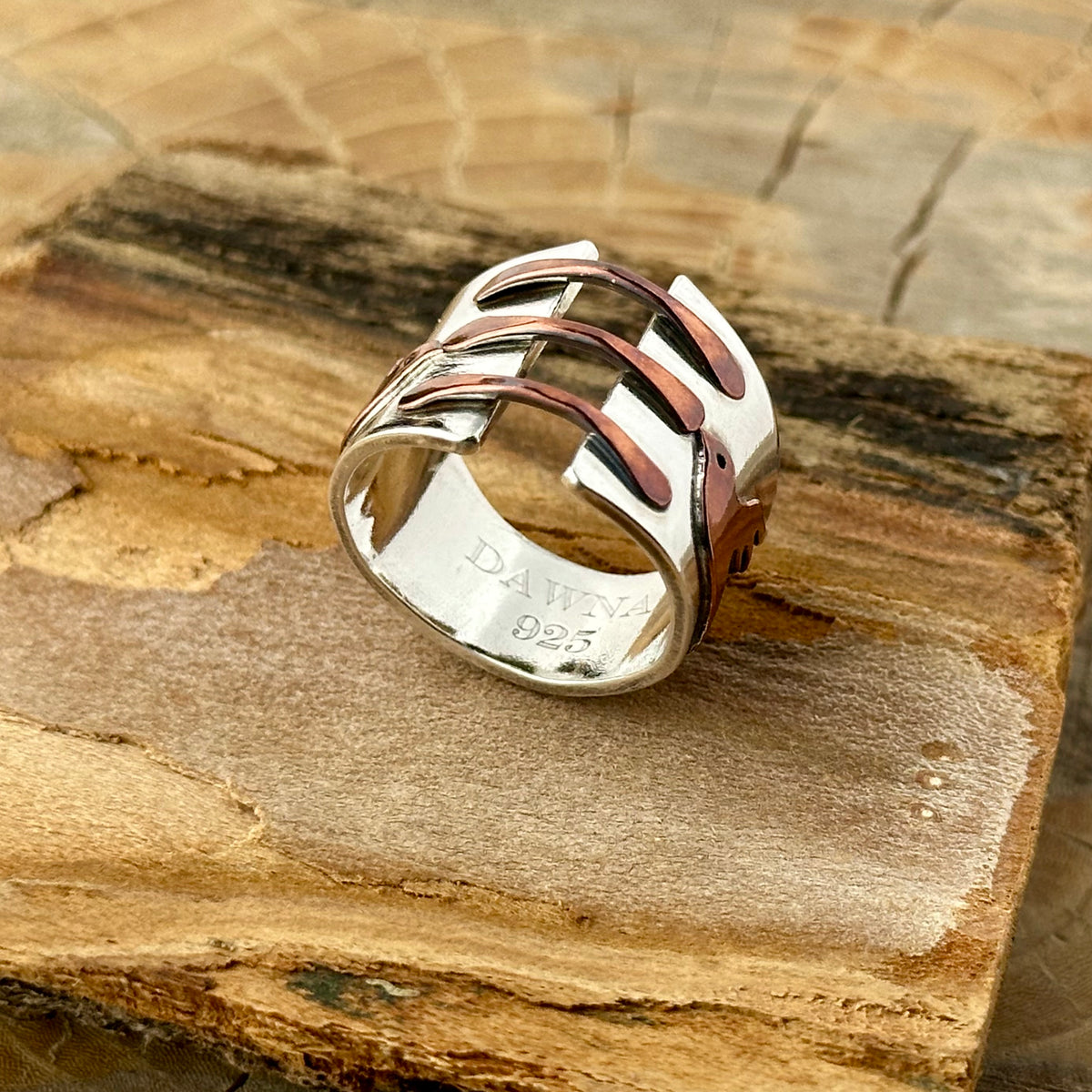 Birds and Flower Ring