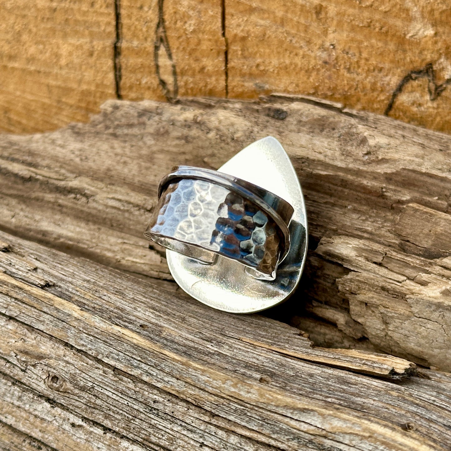 one of a kind silver ring