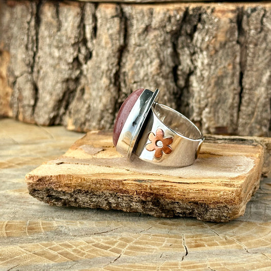 Strawberry Quartz Ring