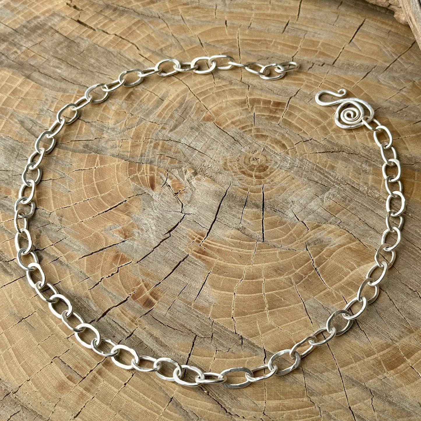 Handcrafted Silver Necklace