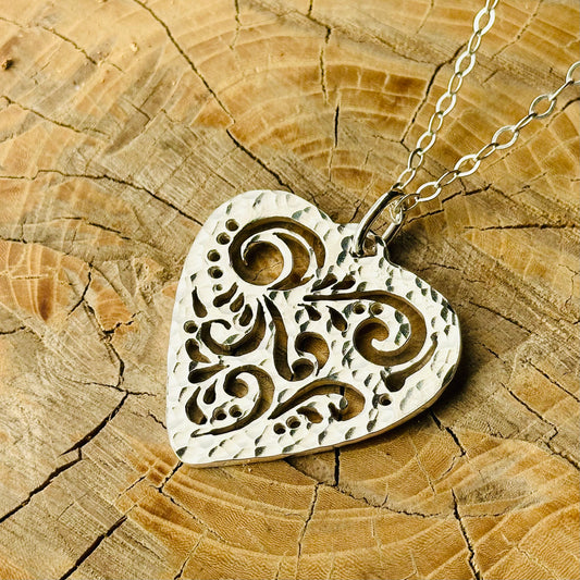 Paisley Heart necklace
