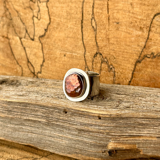 Copper Nugget Ring 3