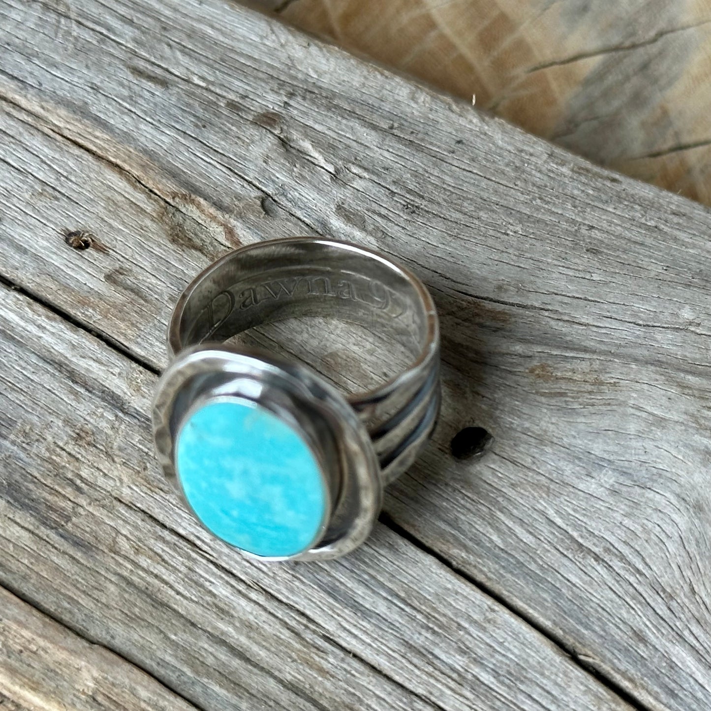 One of a Kind Kingsman Turquoise Ring