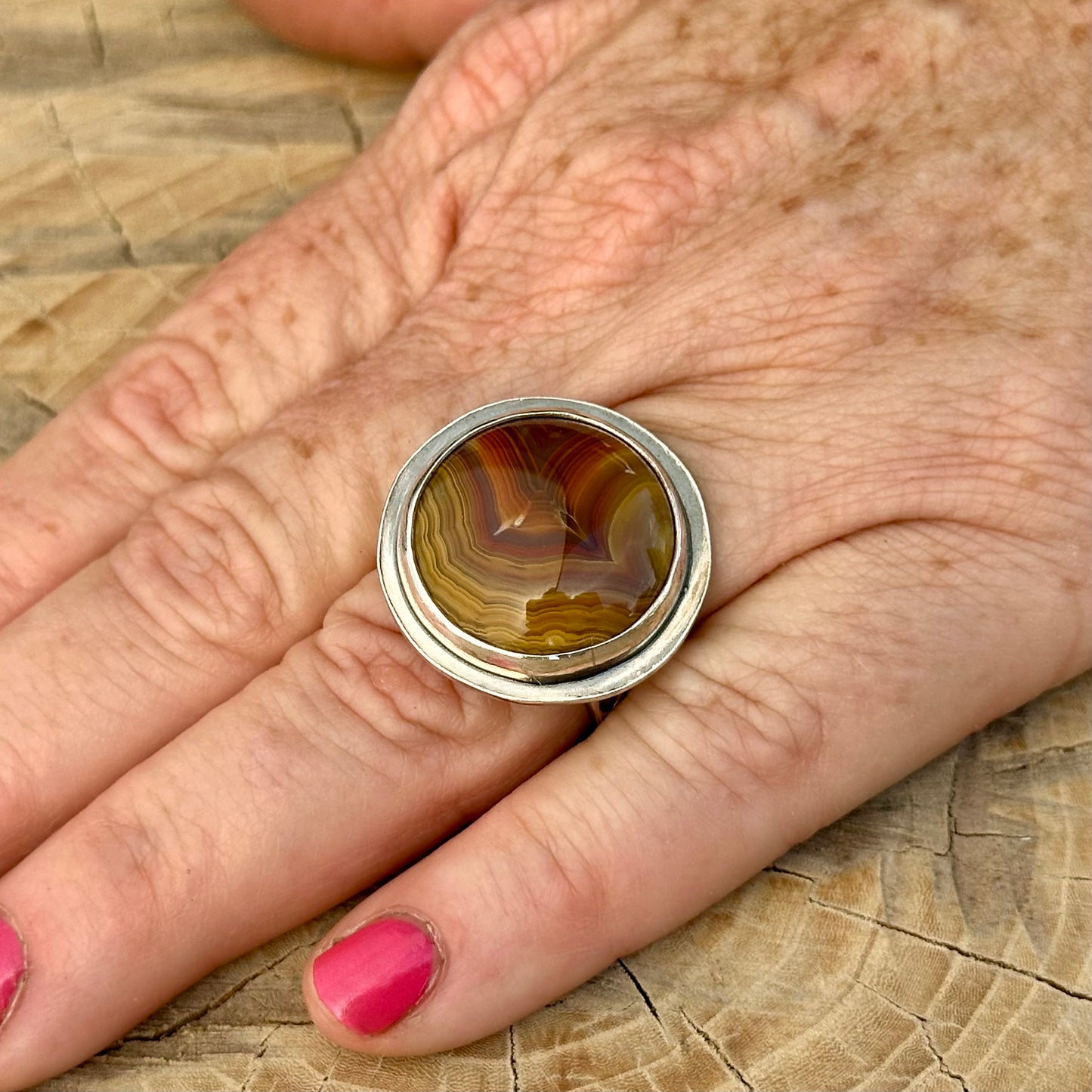 Laguna Agate Ring 8