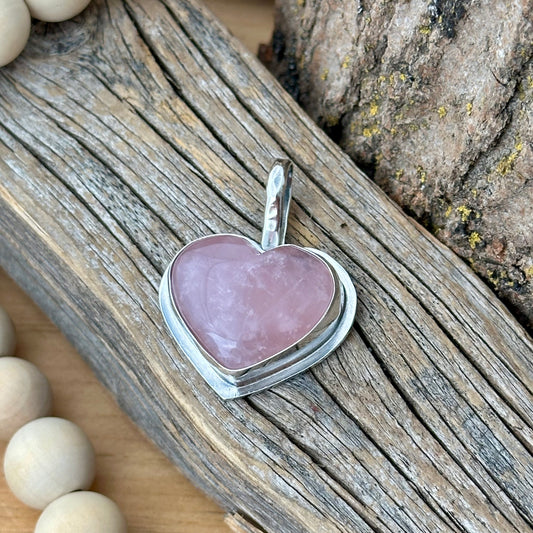 💗 Rose Quartz Necklace (One of a Kind) 2