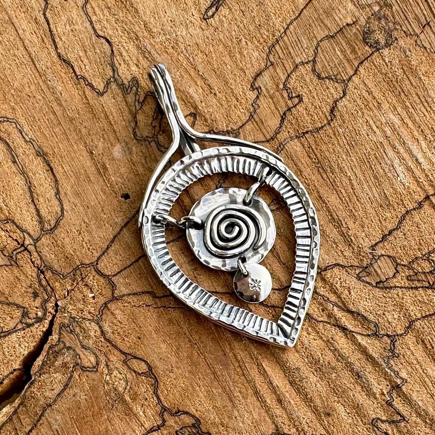 Silver Spiral Pendant