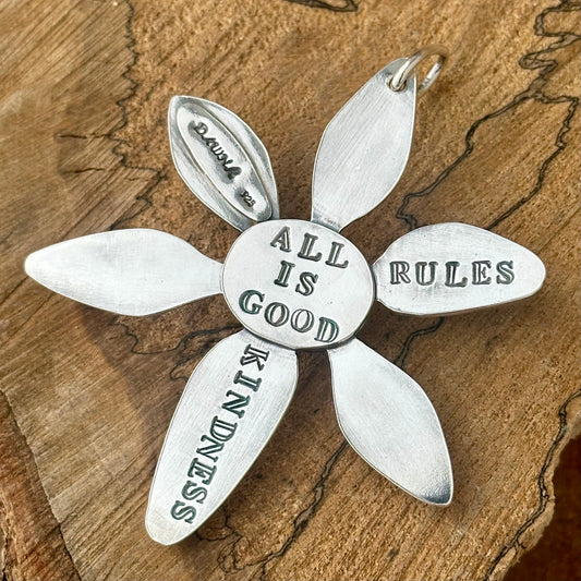 Kindness Blooms Pendant