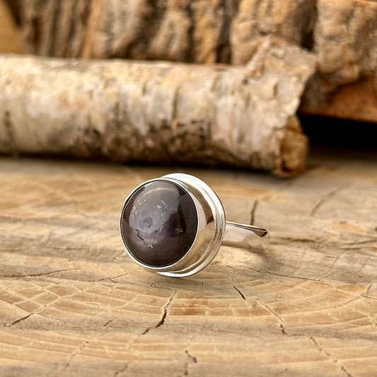 Moonlit Sapphire RIng