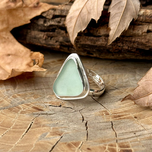Sea Glass Ring 7-9.5
