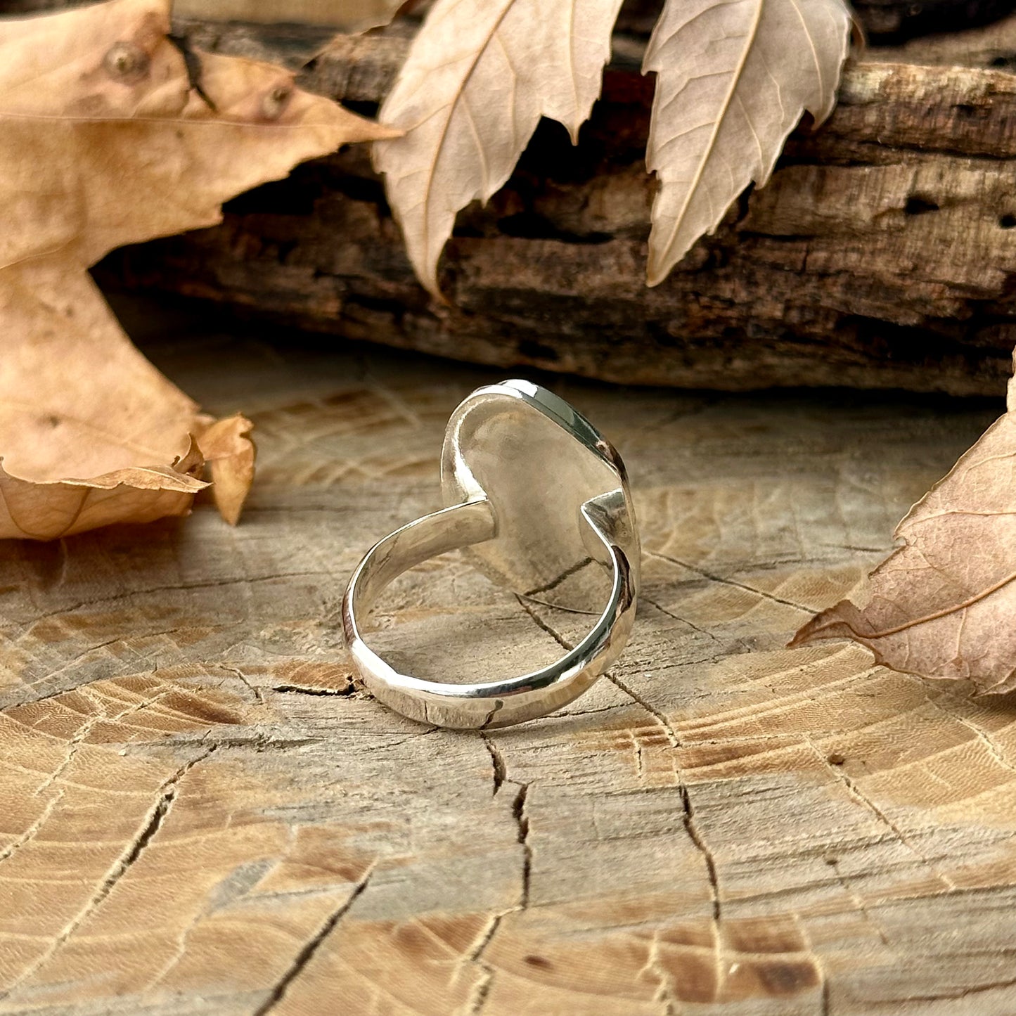 Sea Glass Ring 3-8