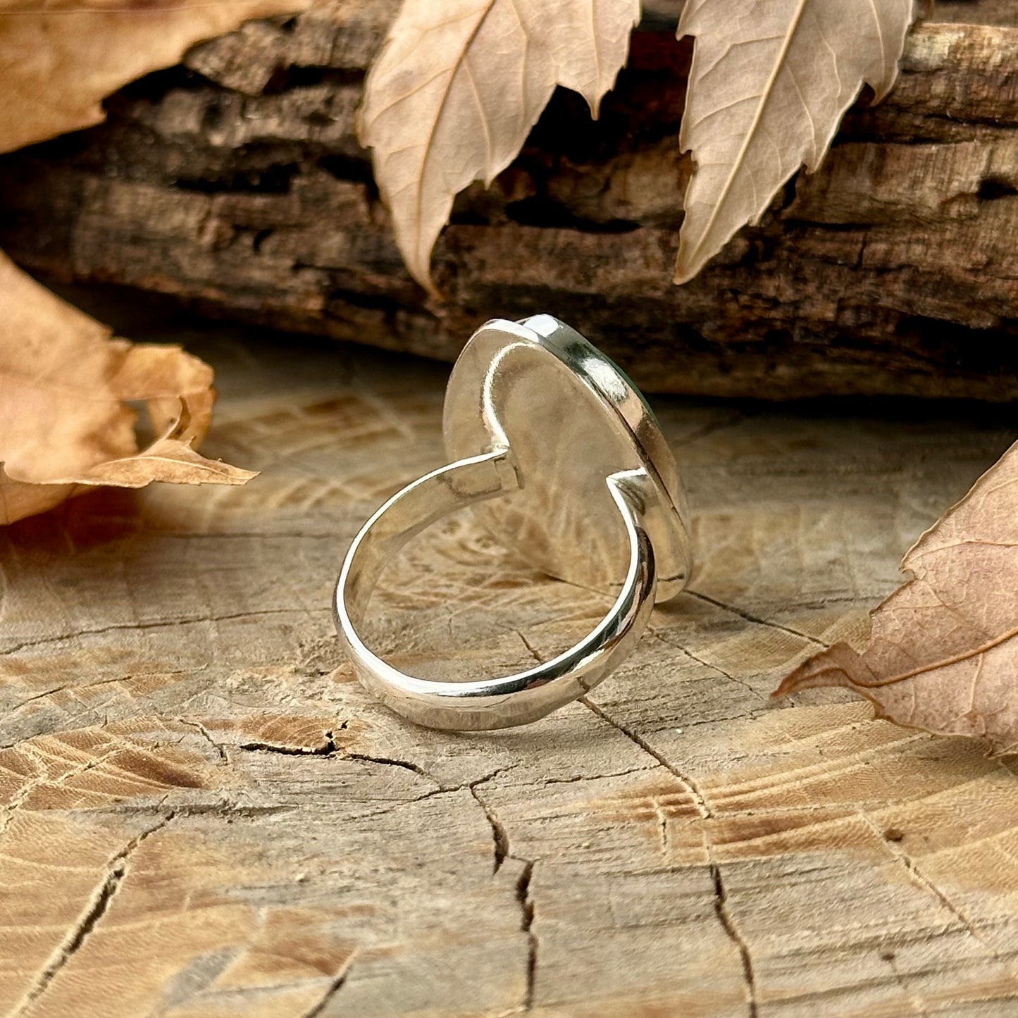 Sea Glass Ring 6-7.5
