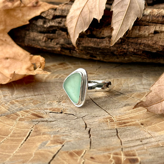 Sea Glass Ring 5-7