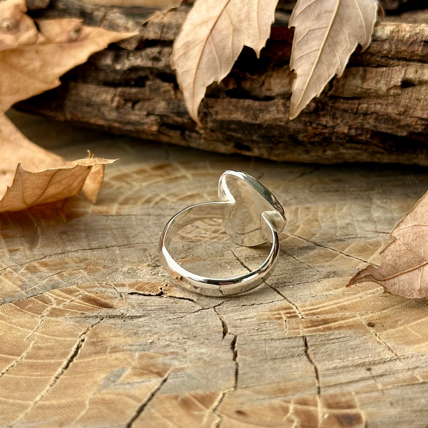 Sea Glass Ring 5-7