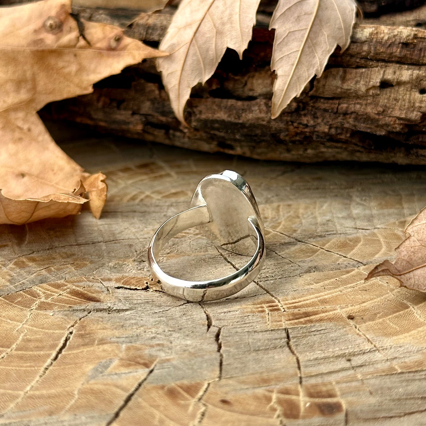 Sea Glass Ring 2-7