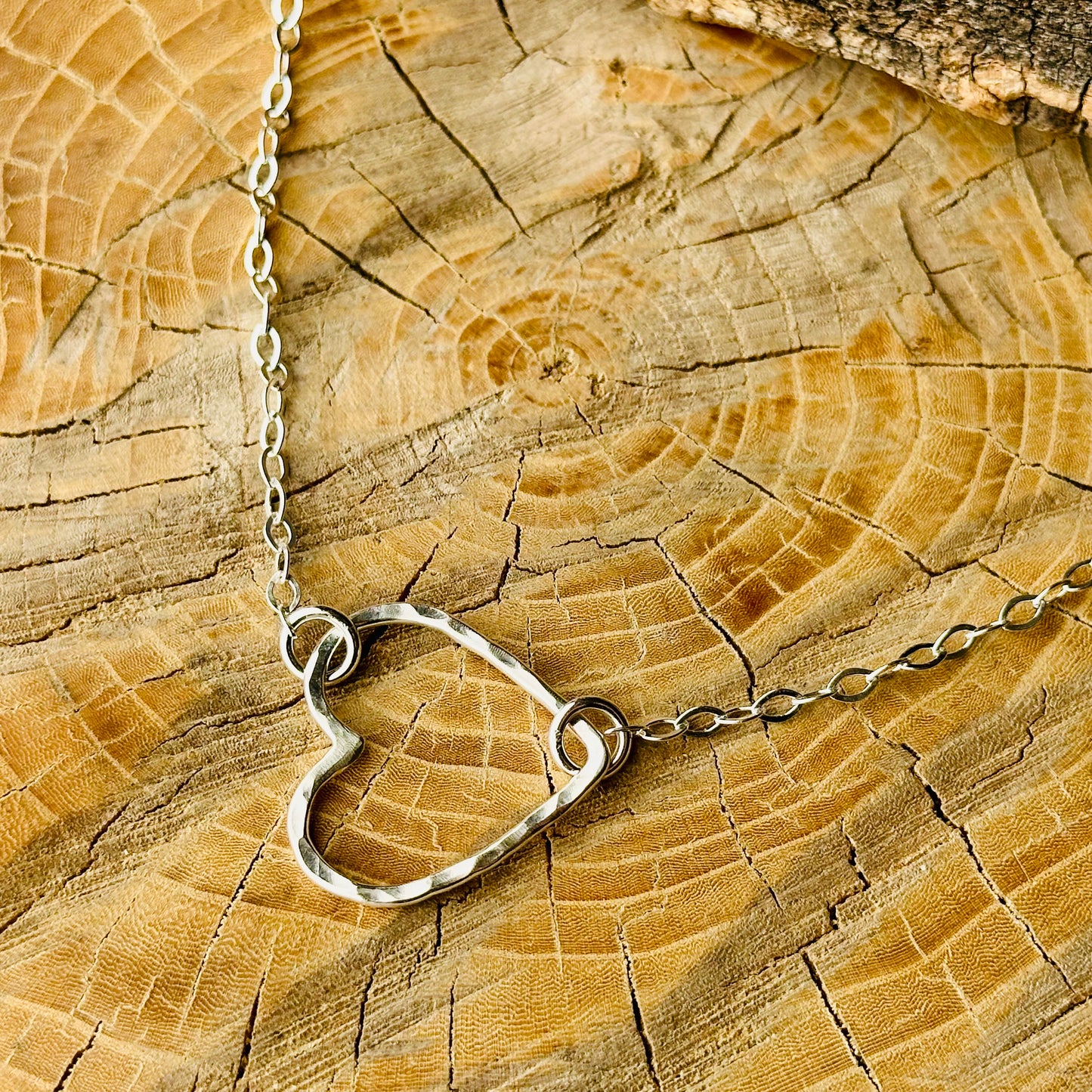 The Floating Heart Necklace