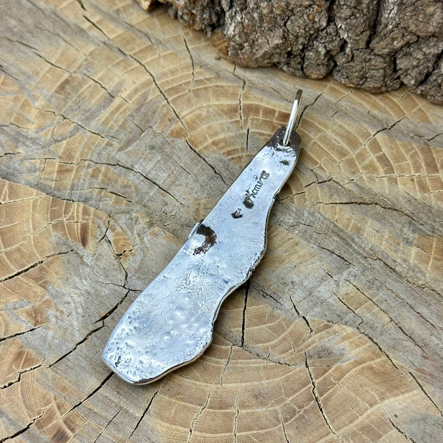 Funky Silver Pendant