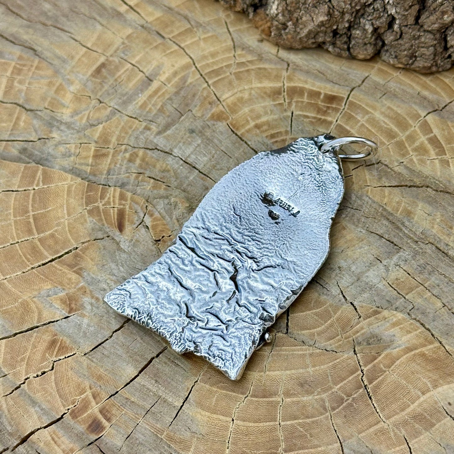 Funky Silver Pendant 2