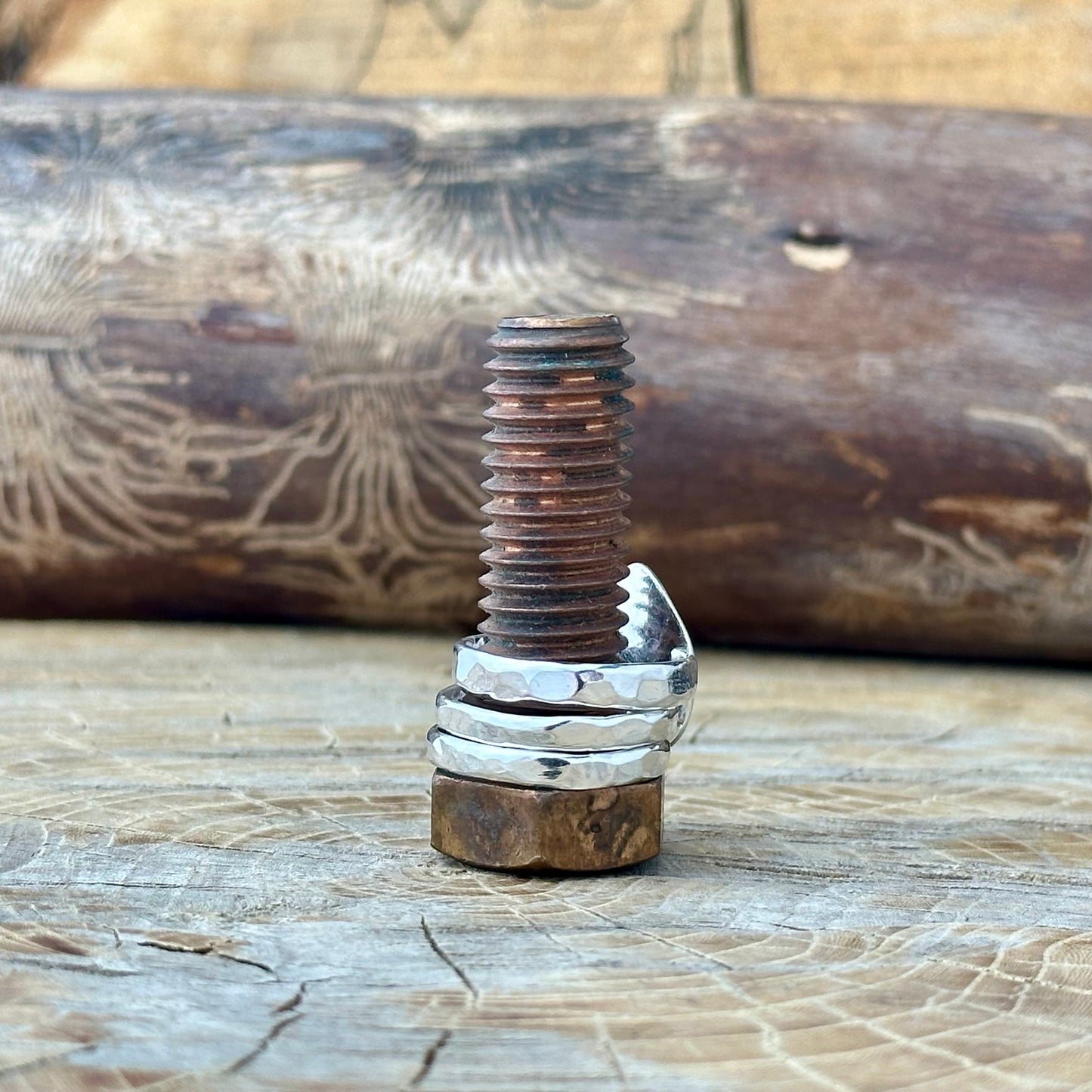 Chrysocolla Stackable Rings