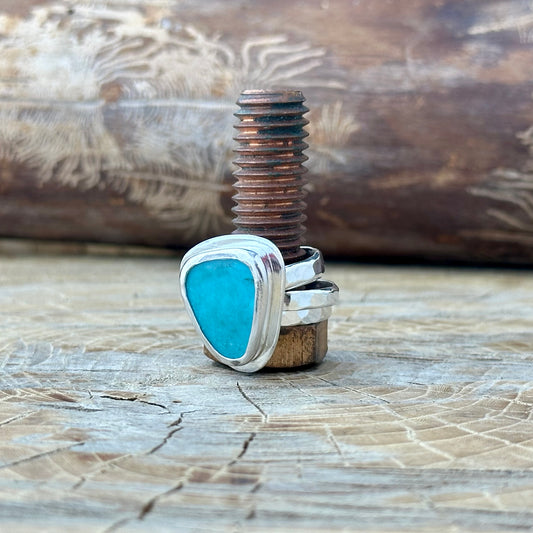 Kingsman Turquoise Stackable RIngs