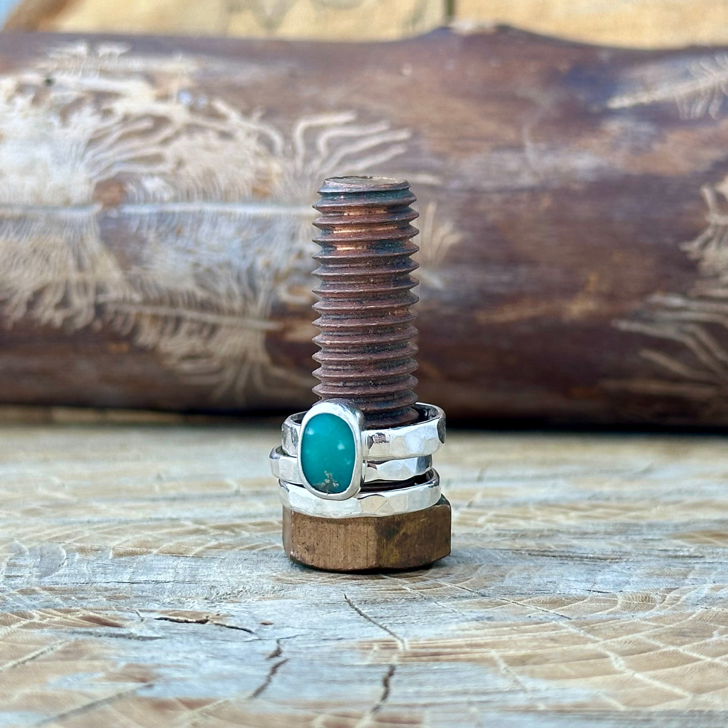 Stackable Turquoise RIngs