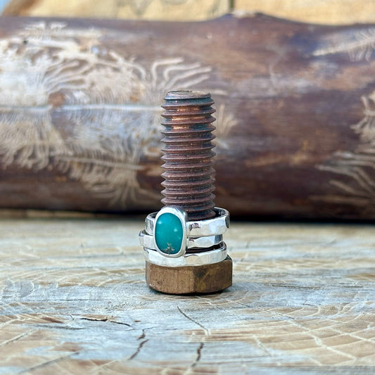 Stackable Turquoise RIngs