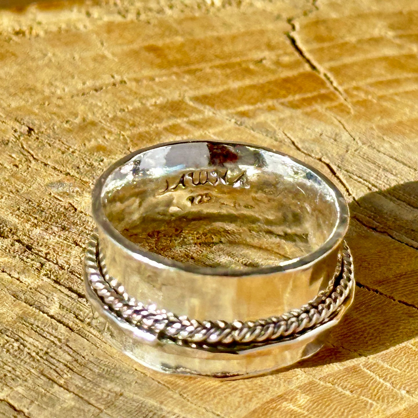 Silver Meditation Rings