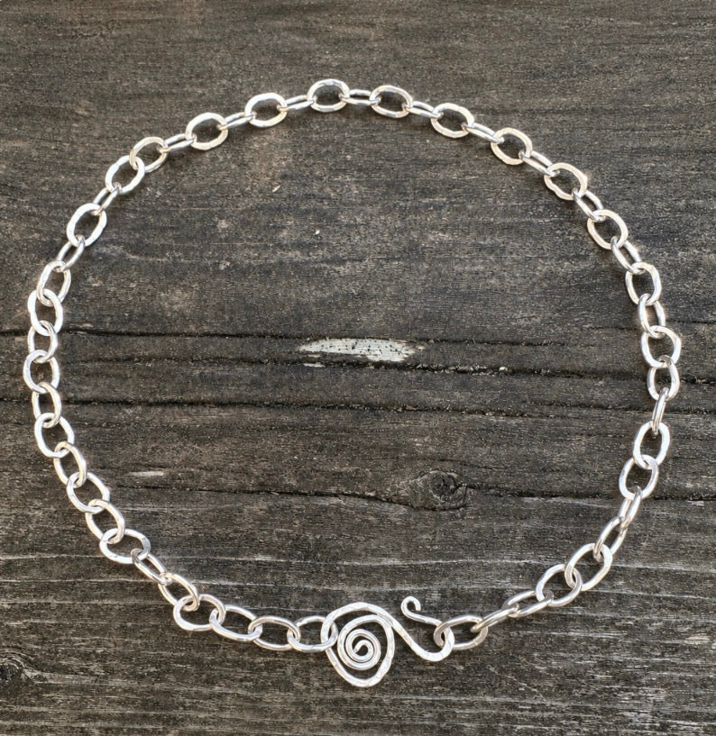 Handcrafted Silver Necklace