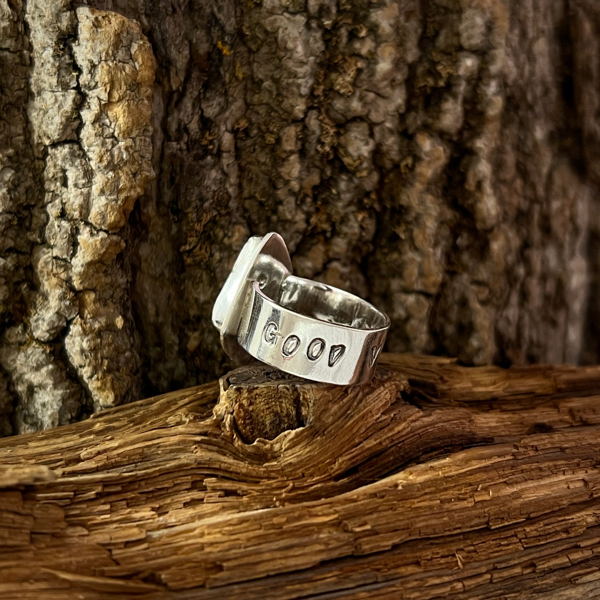 one of a kind sterling silver ring