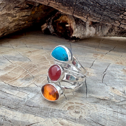 Earthsong Trio Ring