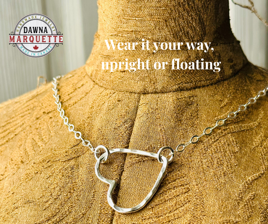 The Floating Heart Necklace