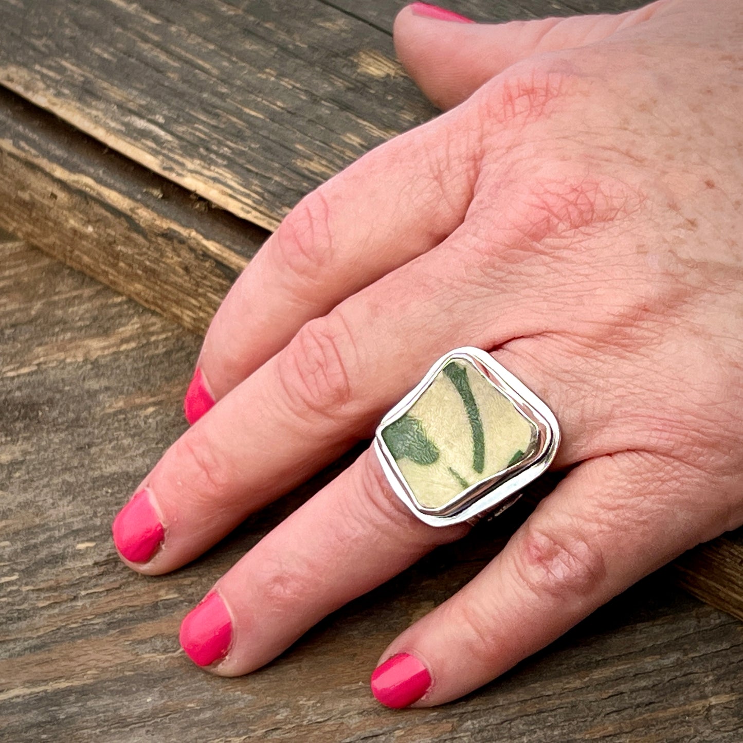 one of a kind sterling silver ring