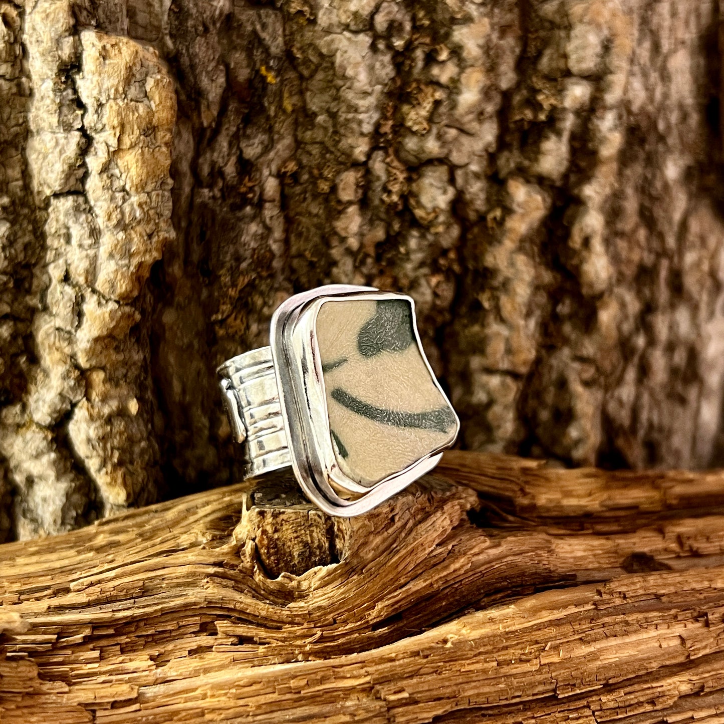 one of a kind sterling silver ring