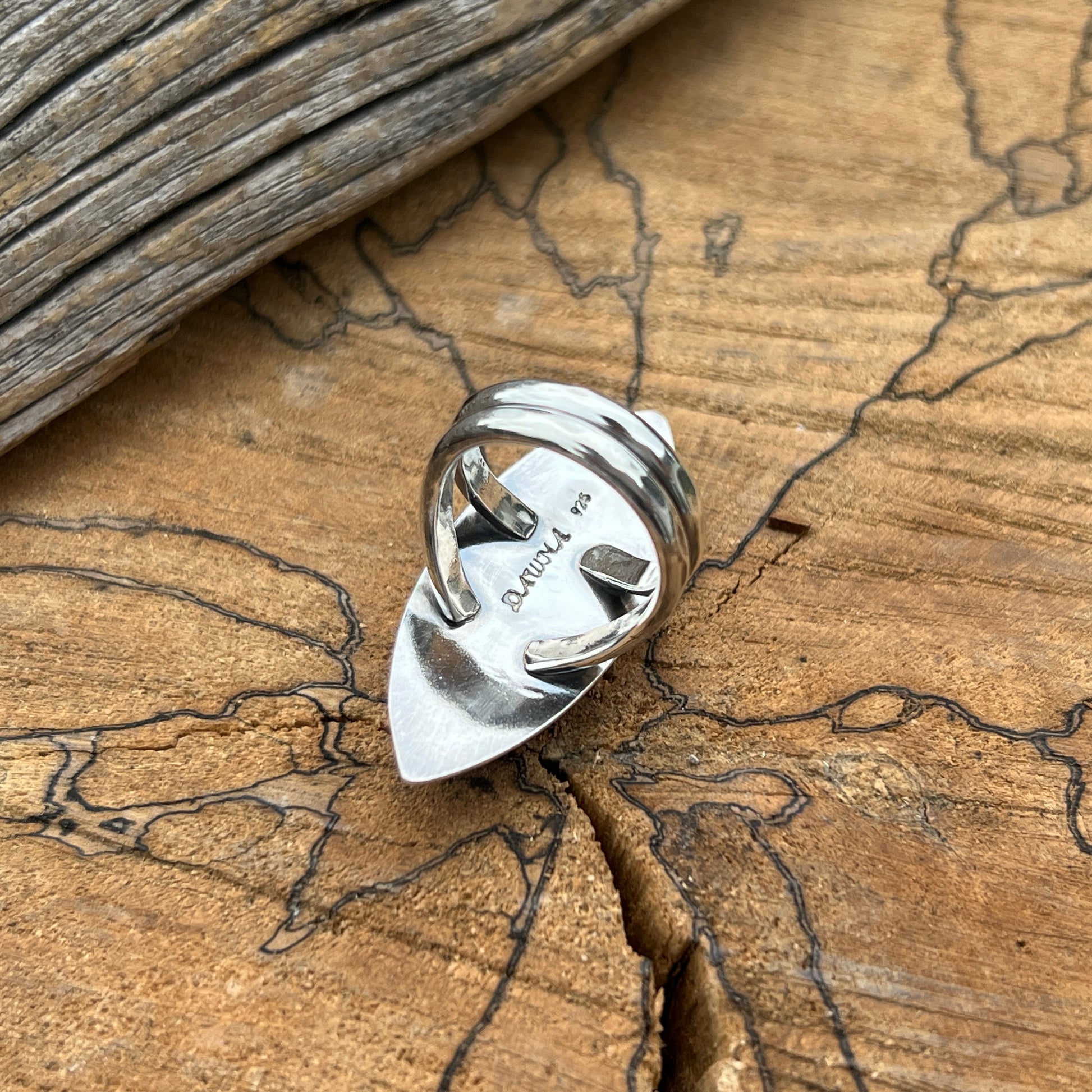 one of a kind sterling silver ring